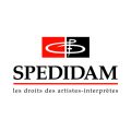 Logo de la Spedidam (droits des artistes-interprètes)